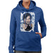 Sidney Maurer Original Portrait Of Jackie Chan Womens Hooded Sweatshirt - Womens Hooded Sweatshirt