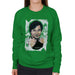Sidney Maurer Original Portrait Of Jackie Chan Womens Sweatshirt - Womens Sweatshirt