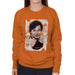 Sidney Maurer Original Portrait Of Jackie Chan Womens Sweatshirt - Womens Sweatshirt