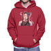 Sidney Maurer Original Portrait Of Jennifer Lawrence Hunger Games Mens Hooded Sweatshirt - Mens Hooded Sweatshirt