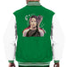 Sidney Maurer Original Portrait Of Jennifer Lawrence Hunger Games Mens Varsity Jacket - Mens Varsity Jacket