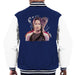 Sidney Maurer Original Portrait Of Jennifer Lawrence Hunger Games Mens Varsity Jacket - Mens Varsity Jacket
