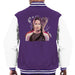 Sidney Maurer Original Portrait Of Jennifer Lawrence Hunger Games Mens Varsity Jacket - Mens Varsity Jacket
