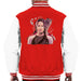 Sidney Maurer Original Portrait Of Jennifer Lawrence Hunger Games Mens Varsity Jacket - Mens Varsity Jacket
