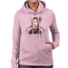 Sidney Maurer Original Portrait Of Jennifer Lawrence Hunger Games Womens Hooded Sweatshirt - Small / Light Pink - Womens Hooded Sweatshirt