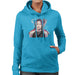 Sidney Maurer Original Portrait Of Jennifer Lawrence Hunger Games Womens Hooded Sweatshirt - Womens Hooded Sweatshirt