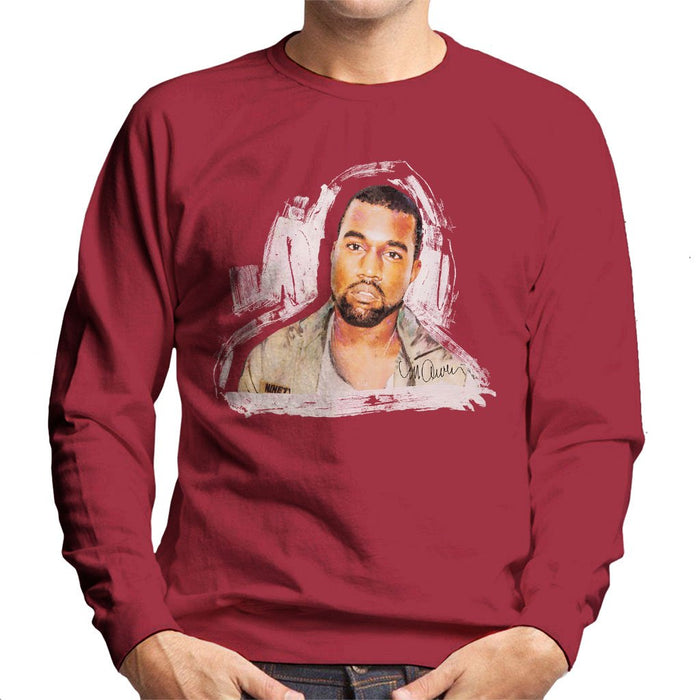 Sidney Maurer Original Portrait Of Kanye West Mens Sweatshirt - Mens Sweatshirt