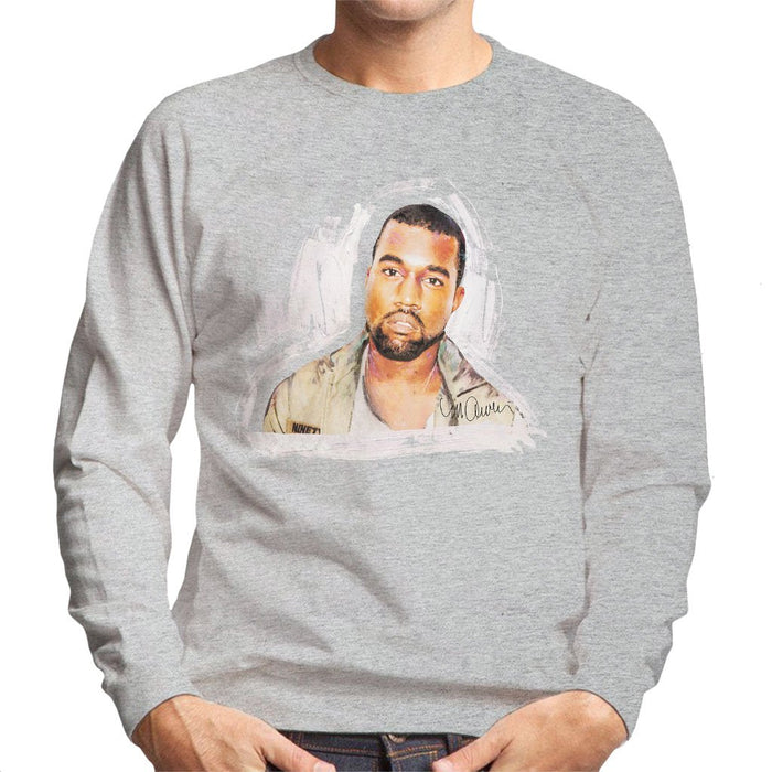 Sidney Maurer Original Portrait Of Kanye West Mens Sweatshirt - Mens Sweatshirt
