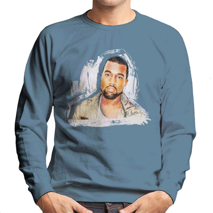 Sidney Maurer Original Portrait Of Kanye West Mens Sweatshirt - Mens Sweatshirt