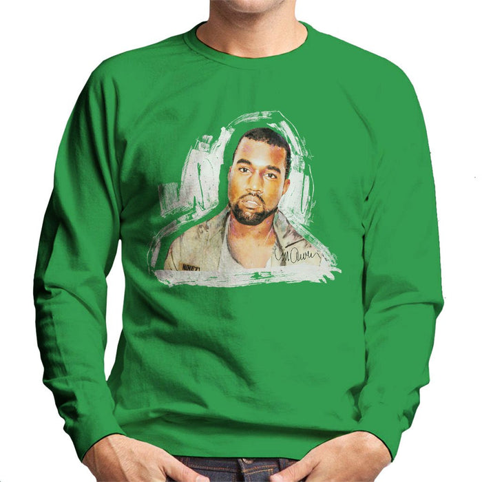Sidney Maurer Original Portrait Of Kanye West Mens Sweatshirt - Mens Sweatshirt
