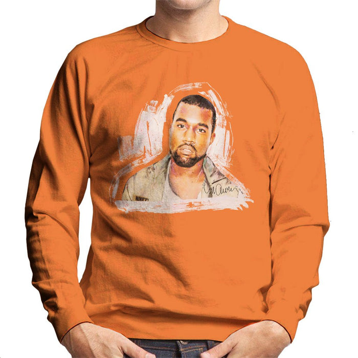 Sidney Maurer Original Portrait Of Kanye West Mens Sweatshirt - Mens Sweatshirt