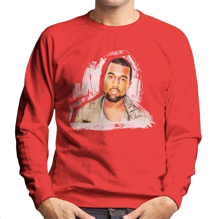 Sidney Maurer Original Portrait Of Kanye West Mens Sweatshirt - Mens Sweatshirt