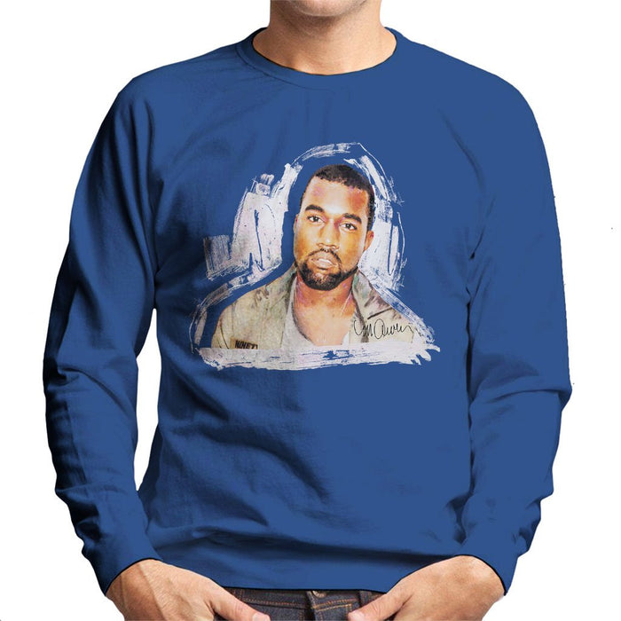 Sidney Maurer Original Portrait Of Kanye West Mens Sweatshirt - Mens Sweatshirt