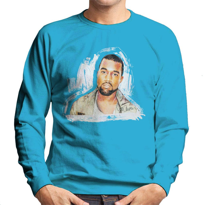 Sidney Maurer Original Portrait Of Kanye West Mens Sweatshirt - Mens Sweatshirt