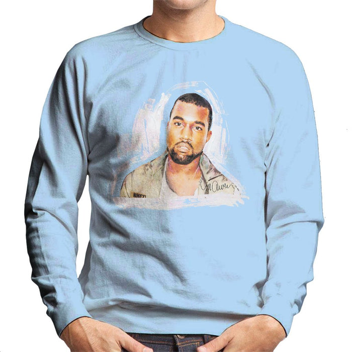 Sidney Maurer Original Portrait Of Kanye West Mens Sweatshirt - Mens Sweatshirt