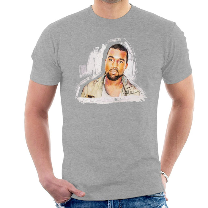 Sidney Maurer Original Portrait Of Kanye West Mens T-Shirt - Mens T-Shirt