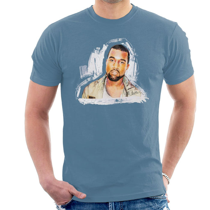 Sidney Maurer Original Portrait Of Kanye West Mens T-Shirt - Mens T-Shirt