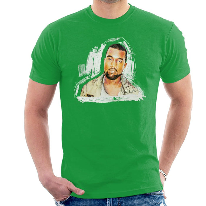 Sidney Maurer Original Portrait Of Kanye West Mens T-Shirt - Mens T-Shirt