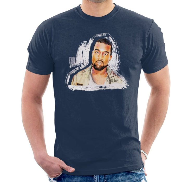 Sidney Maurer Original Portrait Of Kanye West Mens T-Shirt - Mens T-Shirt