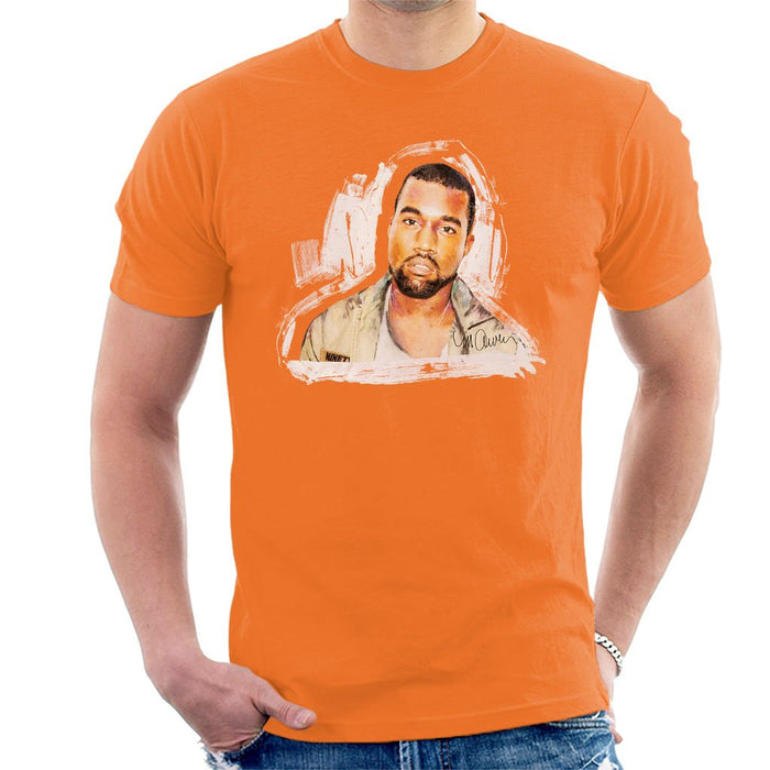 Sidney Maurer Original Portrait Of Kanye West Mens T-Shirt - Mens T-Shirt