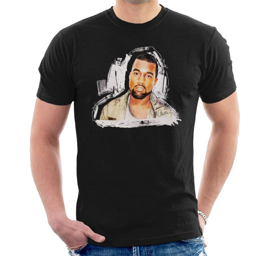 Sidney Maurer Original Portrait Of Kanye West Mens T-Shirt - Mens T-Shirt
