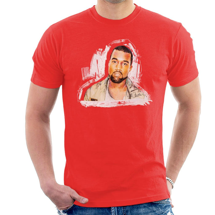 Sidney Maurer Original Portrait Of Kanye West Mens T-Shirt - Mens T-Shirt