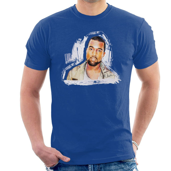 Sidney Maurer Original Portrait Of Kanye West Mens T-Shirt - Mens T-Shirt