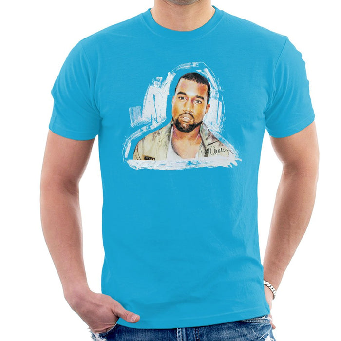Sidney Maurer Original Portrait Of Kanye West Mens T-Shirt - Mens T-Shirt
