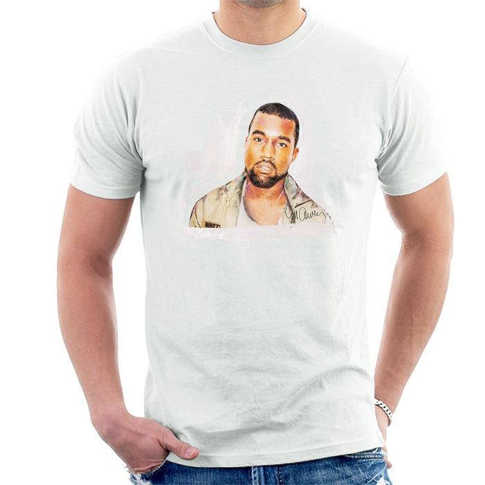 Sidney Maurer Original Portrait Of Kanye West Mens T-Shirt - Mens T-Shirt
