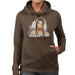Sidney Maurer Original Portrait Of Kanye West Womens Hooded Sweatshirt - Womens Hooded Sweatshirt