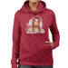 Sidney Maurer Original Portrait Of Kanye West Womens Hooded Sweatshirt - Womens Hooded Sweatshirt