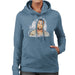 Sidney Maurer Original Portrait Of Kanye West Womens Hooded Sweatshirt - Womens Hooded Sweatshirt