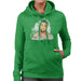 Sidney Maurer Original Portrait Of Kanye West Womens Hooded Sweatshirt - Womens Hooded Sweatshirt