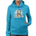 Sidney Maurer Original Portrait Of Kanye West Womens Hooded Sweatshirt - Womens Hooded Sweatshirt