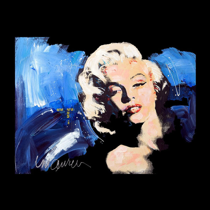 Sidney Maurer Original Portrait Of Marilyn Monroe Blonde Bombshell Mens Sweatshirt - Mens Sweatshirt