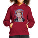 Sidney Maurer Original Portrait Of Miley Cyrus Licking Lips Kids Hooded Sweatshirt - Kids Boys Hooded Sweatshirt