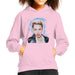 Sidney Maurer Original Portrait Of Miley Cyrus Licking Lips Kids Hooded Sweatshirt - X-Small (3-4 yrs) / Light Pink - Kids Boys Hooded