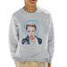 Sidney Maurer Original Portrait Of Miley Cyrus Licking Lips Kids Sweatshirt - Kids Boys Sweatshirt
