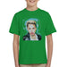Sidney Maurer Original Portrait Of Miley Cyrus Licking Lips Kids T-Shirt - Kids Boys T-Shirt