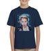 Sidney Maurer Original Portrait Of Miley Cyrus Licking Lips Kids T-Shirt - Kids Boys T-Shirt