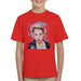Sidney Maurer Original Portrait Of Miley Cyrus Licking Lips Kids T-Shirt - Kids Boys T-Shirt