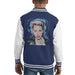 Sidney Maurer Original Portrait Of Miley Cyrus Licking Lips Kids Varsity Jacket - Kids Boys Varsity Jacket