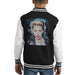 Sidney Maurer Original Portrait Of Miley Cyrus Licking Lips Kids Varsity Jacket - Kids Boys Varsity Jacket