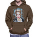 Sidney Maurer Original Portrait Of Miley Cyrus Licking Lips Mens Hooded Sweatshirt - Mens Hooded Sweatshirt