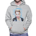 Sidney Maurer Original Portrait Of Miley Cyrus Licking Lips Mens Hooded Sweatshirt - Mens Hooded Sweatshirt
