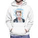 Sidney Maurer Original Portrait Of Miley Cyrus Licking Lips Mens Hooded Sweatshirt - Mens Hooded Sweatshirt