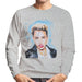 Sidney Maurer Original Portrait Of Miley Cyrus Licking Lips Mens Sweatshirt - Mens Sweatshirt