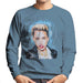 Sidney Maurer Original Portrait Of Miley Cyrus Licking Lips Mens Sweatshirt - Mens Sweatshirt