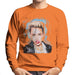 Sidney Maurer Original Portrait Of Miley Cyrus Licking Lips Mens Sweatshirt - Mens Sweatshirt