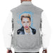 Sidney Maurer Original Portrait Of Miley Cyrus Licking Lips Mens Varsity Jacket - Mens Varsity Jacket